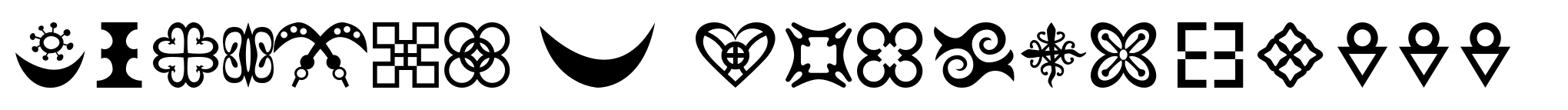 Adinkra Symbols Regular image